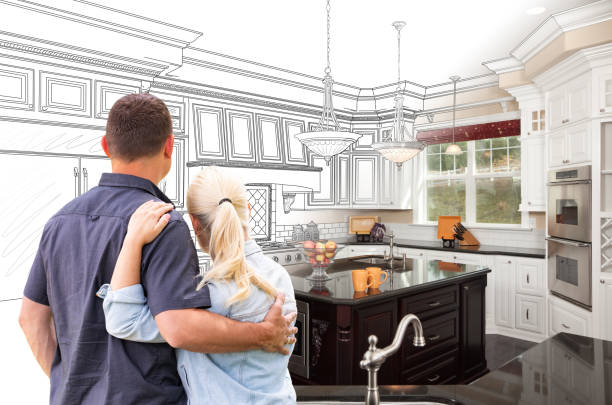 Professional Backsplash Installation technician working in Villanova, PA